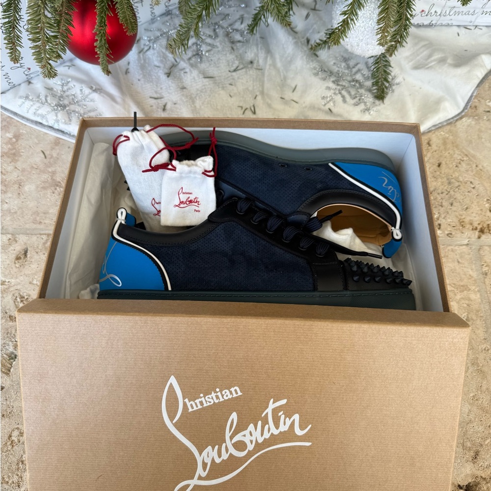 Fun Louis Junior Spikes Flat version BLU SCURO/LUDWIG size 46 W53 - Picture 4 of 4
